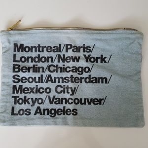 AMERICAN APPAREL Cities Clutch/Purse